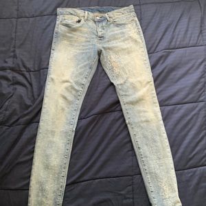 Slim denim jeans